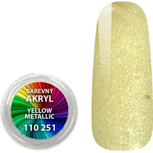 Expa nails akryl pudr metalický yellow metallic 4 ml