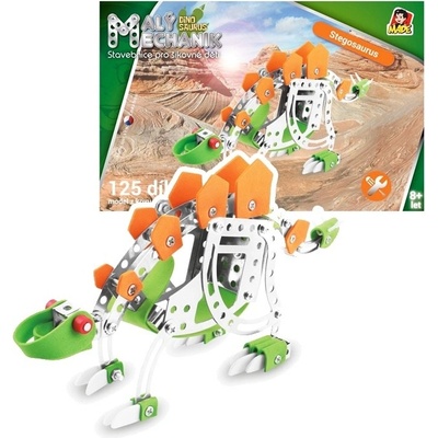 MaDe Malý mechanik Dinosaurus stegosaurus 125 ks