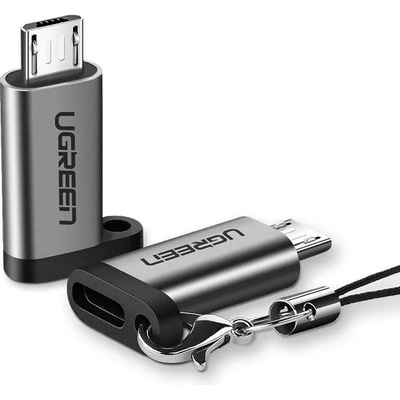 UGREEN Адаптер Ugreen USB Type-C to micro USB Gray