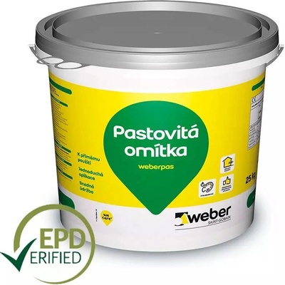 WEBER silikon zrnitý weberpas 1,5 mm OP 315 Z 25 kg