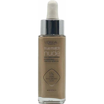 L'Oréal True Match Nude Plumping Tinded Serum 30 ml Тониращ крем 4-5 Medium