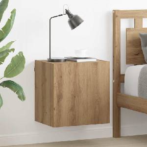 vidaXL TV стенен шкаф 40, 5x30x40см Дъб Инженерна дървесина (882935)