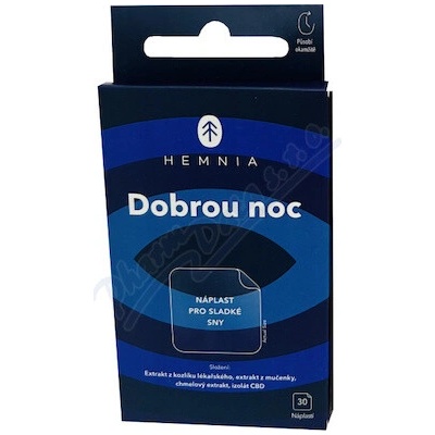 HEMNIA Dobrou noc náplast 30 ks