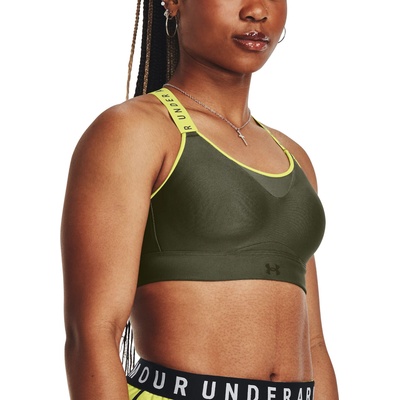 Under Armour Сутиен Under Armour UA Infinity High Bra Зелен Velikost XS