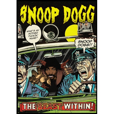 Plakát, Obraz - Ads Libitum - Dangerous Dogg, 40 × 60 cm