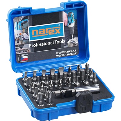 NAREX Industrial-CrV 29-Bit Box. Sada šroubovacích 1/4" bitů
