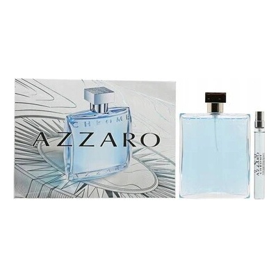 Sada Azzaro Chrome EDT 200 ml + EDT 10 ml