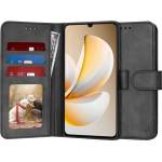 Techsuit Калъф тип тефтер за Realme Note 70T - Techsuit Diary Book - Черен (KF2360782)