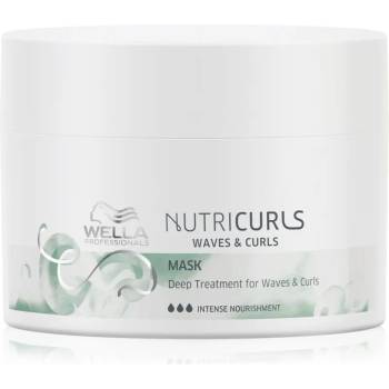 Wella Nutricurls Waves & Curls изглаждаща маска за чуплива и къдрава коса 150ml