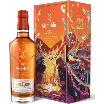 Glenfiddich 21 YO Chinese New Year 2023 - малцово шотландско уиски 700ml