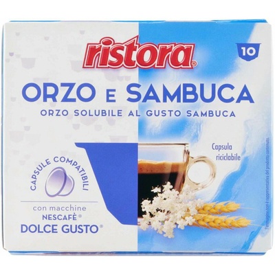 Ristora kapsule dolce gusto káva jačmeň a sambuca 10 ks