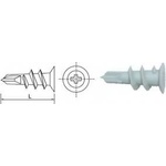 Uncanny Brand Driva nylon screw 13*22mm