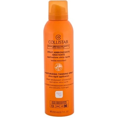 Collistar Special Perfect Tan Moisturizing Tanning Spray SPF30 слънцезащитна козметика за тяло 200 ml