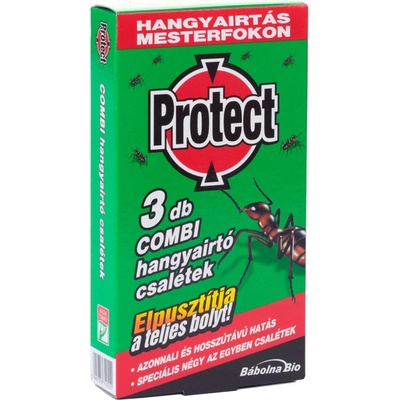 Senzacne.sk PROTECT® Combi, nástraha na ničenie čiernych mravcov, 3 ks 112229
