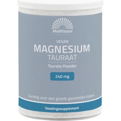 Mattisson Healthstyle Vegan Magnesium Taurate 240 mg [250 грама]