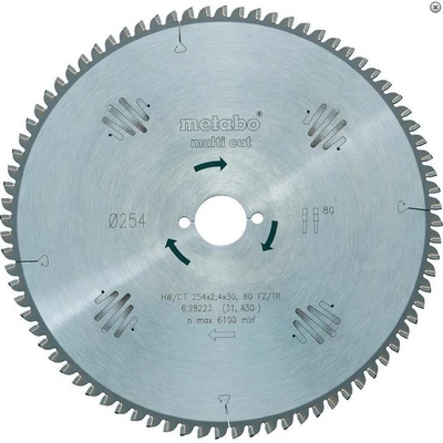 Metabo pilový kotouč 216x2,4/1,8x30 60FZ/TR 5° neg. 6.28083