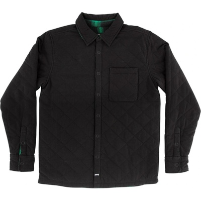 Creature košela dlouhý rukáv Switch Reversible Top black/green (156577)
