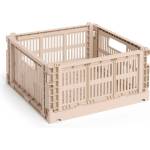 Hay Colour Crate Кош за съхранение Square M, пудрен (AB634-F125-AF65)