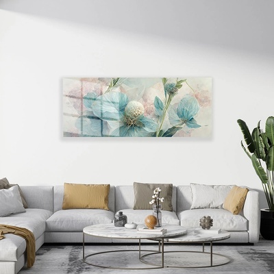 Art gift Стъклено АРТ пано - Синя нежност