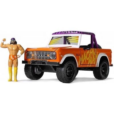 Jada Bronco Ford 1973 s figurkou Macho Man Randy Savage Toys 1:24
