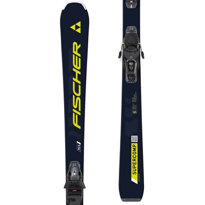 Fischer RC4 SUPERCOMP SLR + RS 10 SLR GW Černá,Žlutá,Bílá – Hledejceny.cz