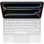 Apple IPAD Pro 11 (2024) Калъф за клавиатура APPLE MAGIC KEYBOARD с гнездо Type-C, съвместим с M4, БЯЛ MWR03MG/A (MWR03MG/A)