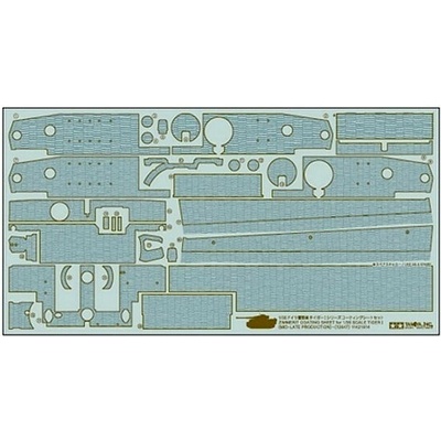 Tamiya Zimmerit set pre Tiger I 1:35