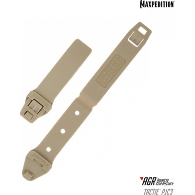 TacTie Clips Maxpedition PJC3 6 ks Khaki