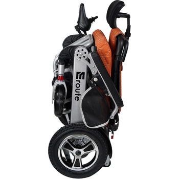 Eroute 8000R Elektrický invalidný vozík s automatickým sklápaním operadla Oranžová