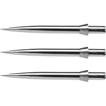 Red Dragon Silver Trident Points - 3 ks 32 mm