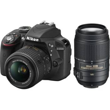 Nikon D3300 + 18-55mm VR II + 55-200mm VR