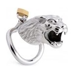 Master Series Tiger King Заключваща се клетка за целомъдрие (P24391)