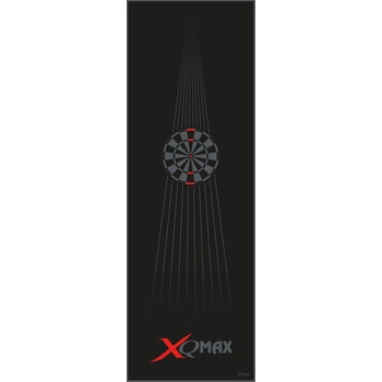Koberec před terč XQ Max černo-červený 237 x 60 cm