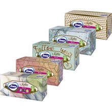 Zewa Softis Style Box papierové vreckovky 4-vrstvové 80 ks