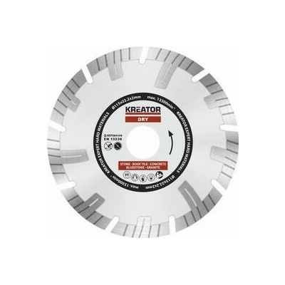 Kreator KRT084100 - Diamantový kotúč segmentový 115mm EXPERT