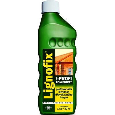 Lignofix I-profi likvidace dřevokazného hmyzu, zelený, 1 kg