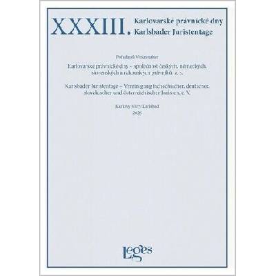 XXXIII. Karlovarské právnické dny