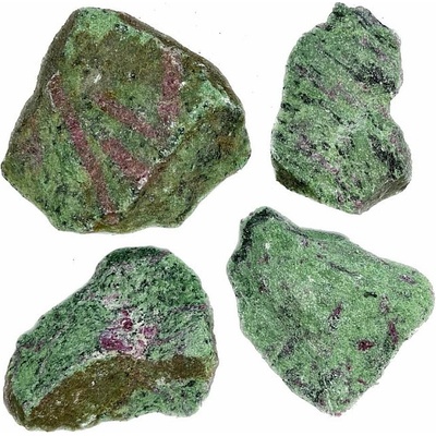 Nefertitis Rubín v zoisitu surový Tanzánie NF43308 - EXTRA LARGE - cca 6 - 8 cm