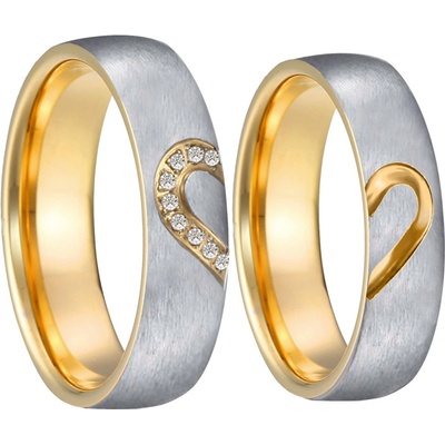 Steel Wedding Snubné prsteny SPPL039
