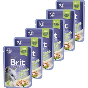 Brit Капсула BRIT Premium Cat Тръска в желе 6 x 85 г