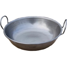 Perfect Cauldron železná panvica s uškami hlboká na grilovanie a pečenie 36 cm WOK