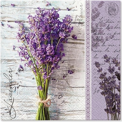 TaT ubrousky Lavender Bouquet 33x33cm