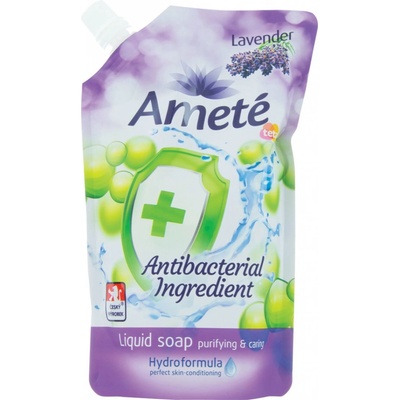 Ameté tekuté mydlo antibakteriálne levanduľa náhradná náplň 500 ml