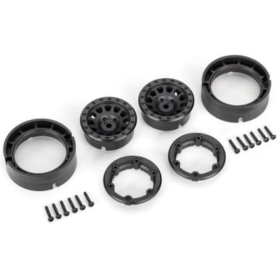 Traxxas диск 1.0" Method 105 beadlock черен (2)