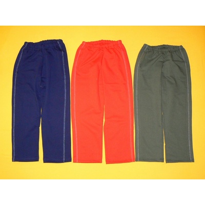 Pletex Tepláky prošité trojjehlou olivová