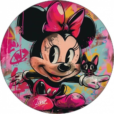 Jedlý papír Minnie a koťátko 19,5 cm - Pictu Hap – Hledejceny.cz