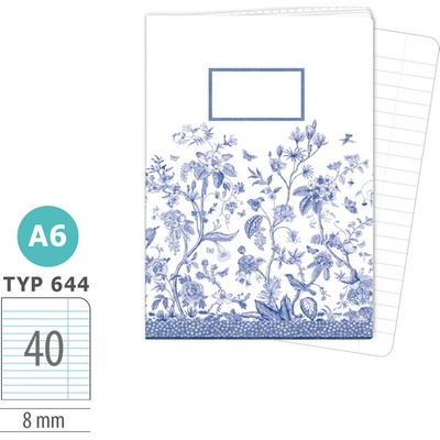 ARGUS Sešit A6 TYP 644 Bloom