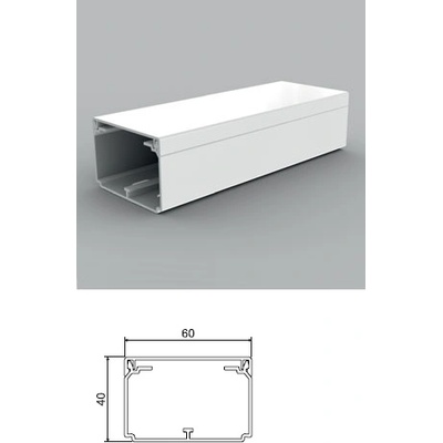 KOPOS Pvc кабелен канал lh 60х40 мм (0107130001)