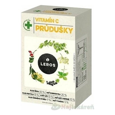 Leros Vitamin C čaj 20 x 1,5 g