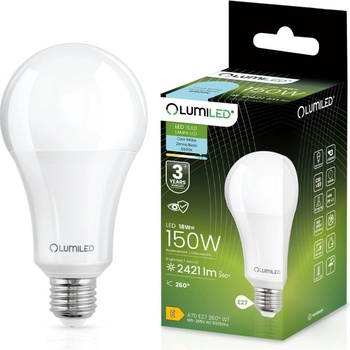 Lumiled LED žiarovka E27 A70 18W = 150W 2421lm 6500K Cold 260°